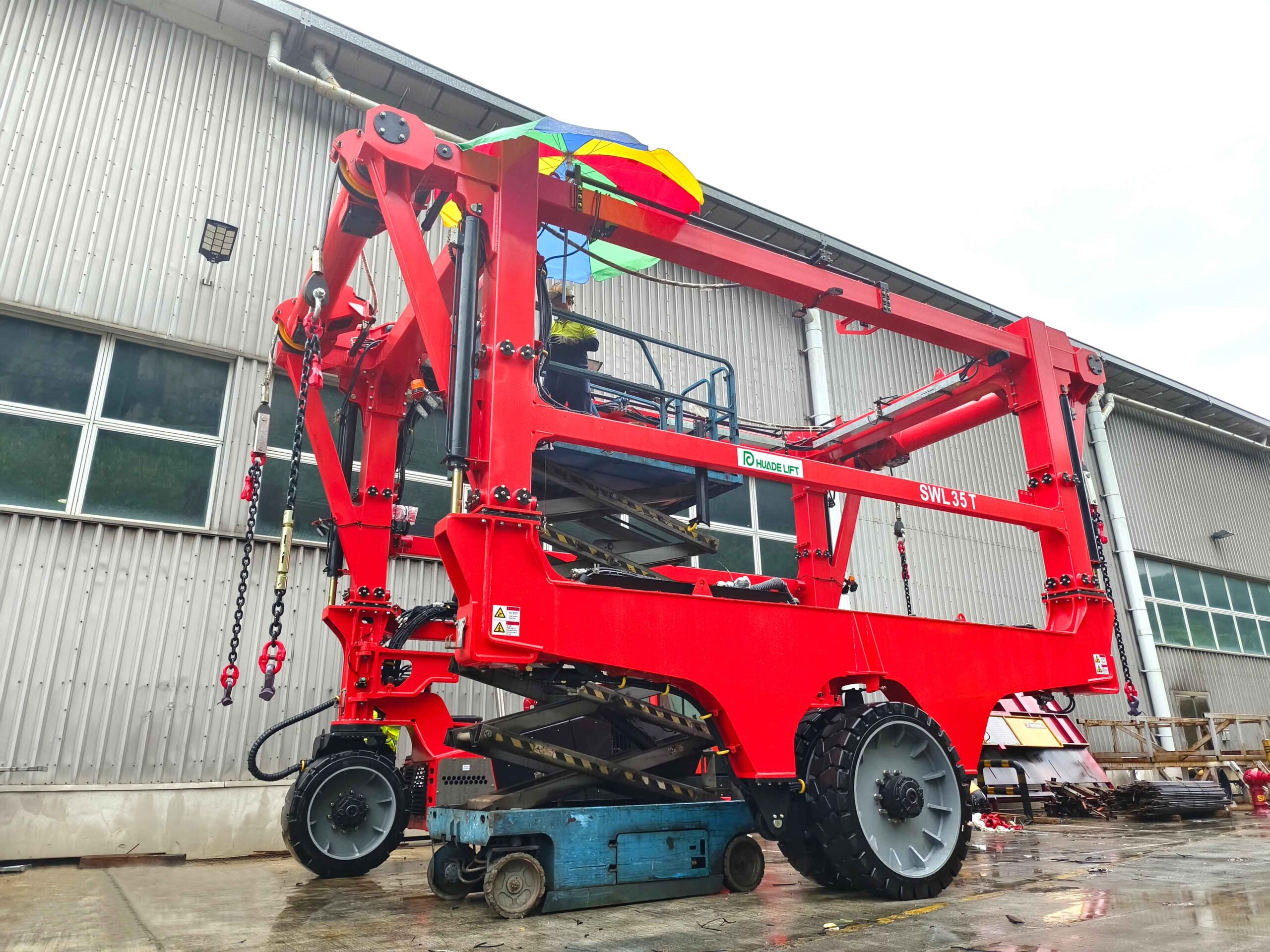 container straddle crane