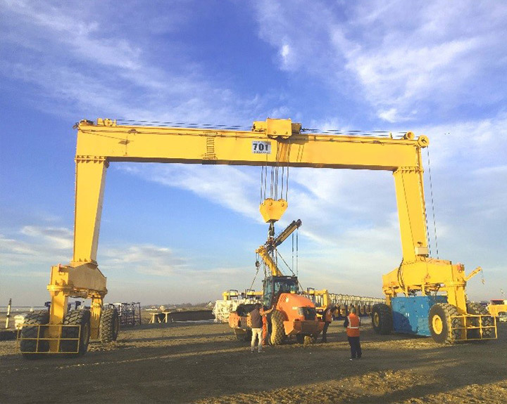 Rubber Tyred Gantry Crane