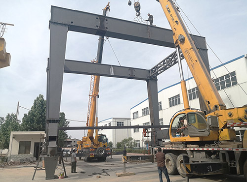 150T Automated Rubber Tyred Gantry Crane