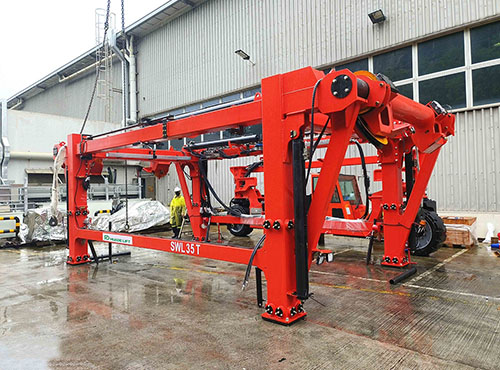 35T Container Straddle Crane