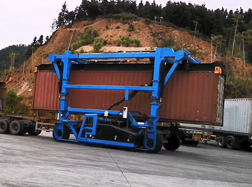 45T Straddle Container Crane