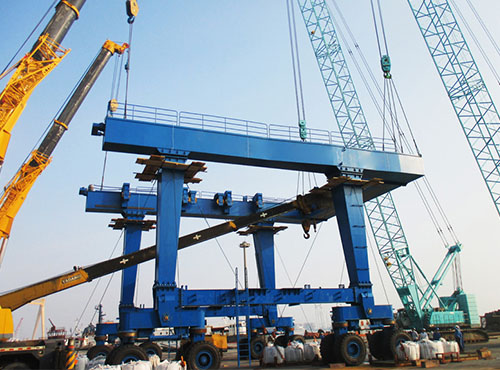 500T Boat Hoist Crane