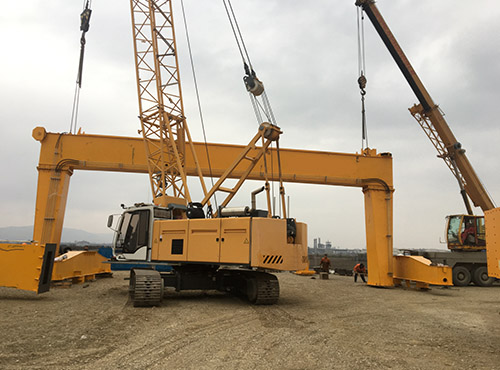 50T Rubber-tire Gantry Crane