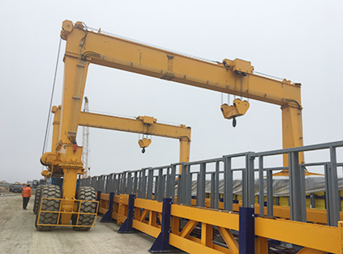 50T Rubber-tire Gantry Crane