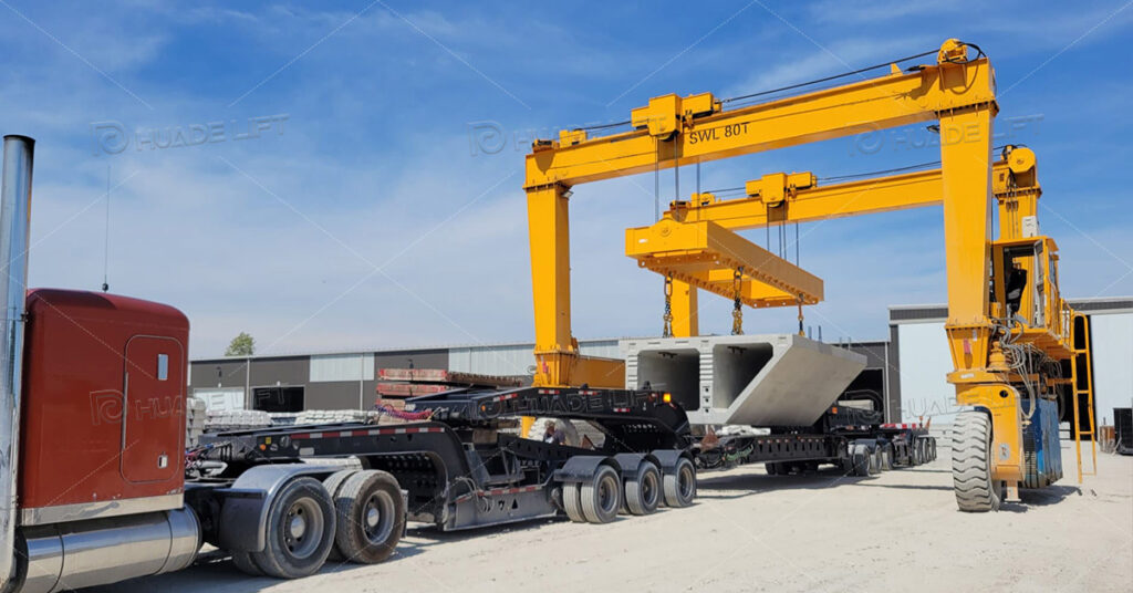 rubber tyred gantry crane for sale