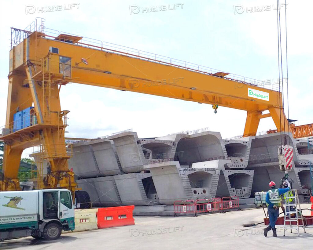 Rubber-Tyred-Gantry-Crane for Sale