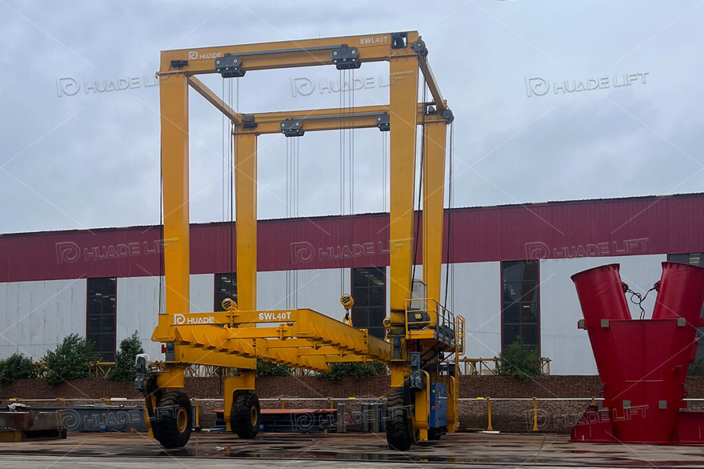 40T Electric Straddle Carrier