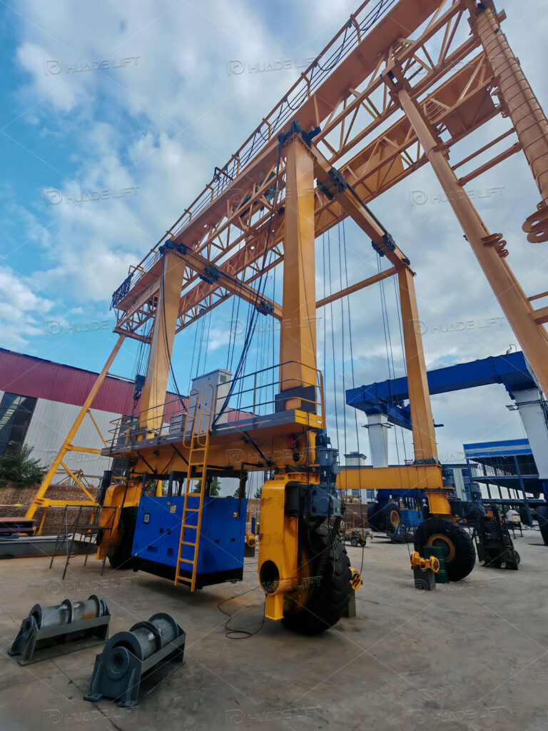 40T Electric Straddle Carrier