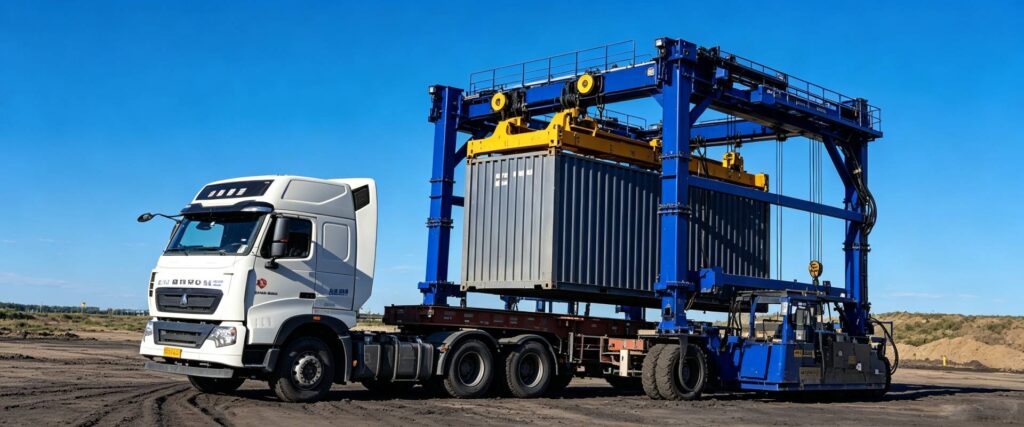 Container Straddle Carrier