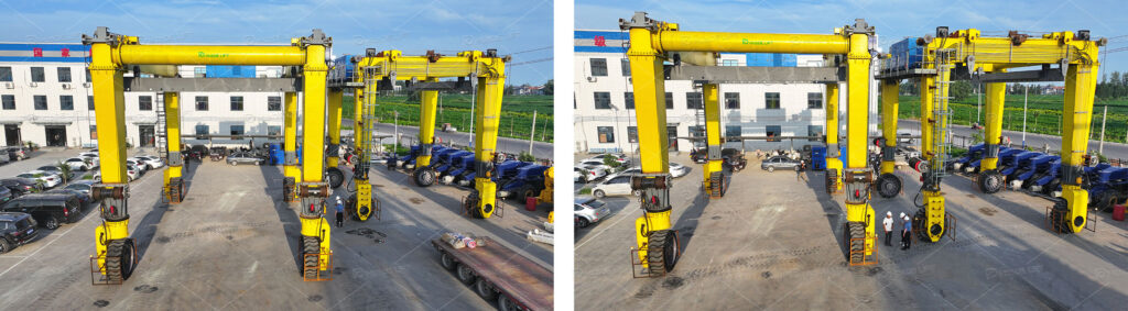 100T Straddle Carrier
