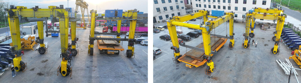 100T Straddle Carrier