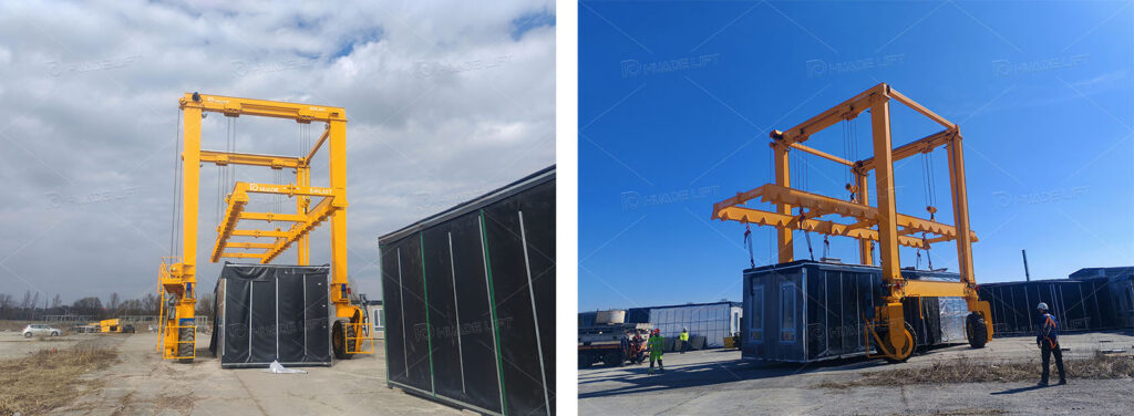 40T Electric Straddle Carrier